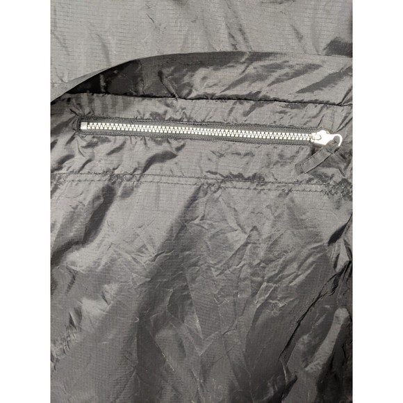 Vintage Foot Locker Front Pouch Pullover Rain Jacket Rain Windbreaker Black XXXL - Picture 4 of 6